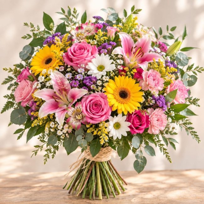 Bouquet Surprise - Création Florale Au Choix De L'Artisan