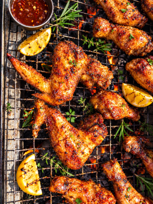 Ailes de Poulet Grillées