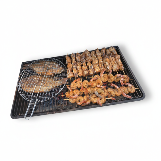 Brochettes de Camarons