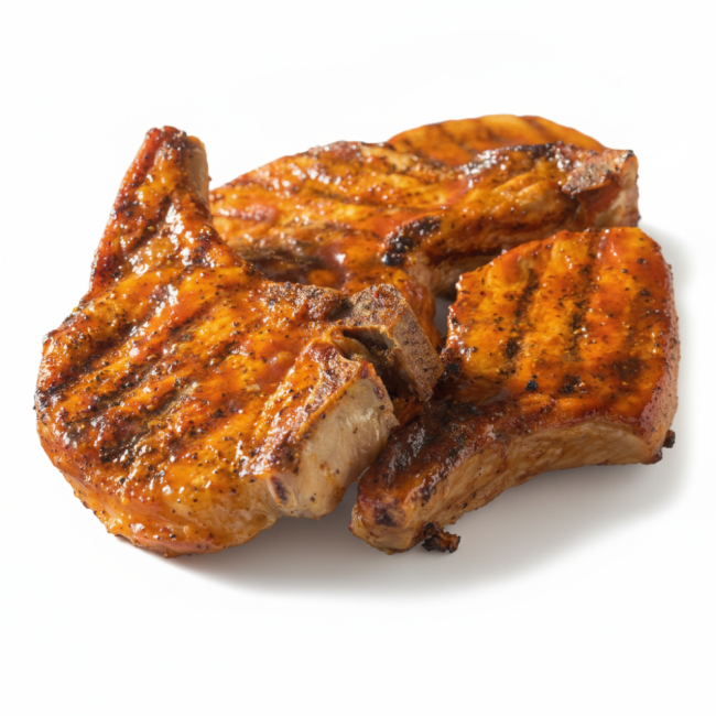 Côtelettes de Porc Grillées