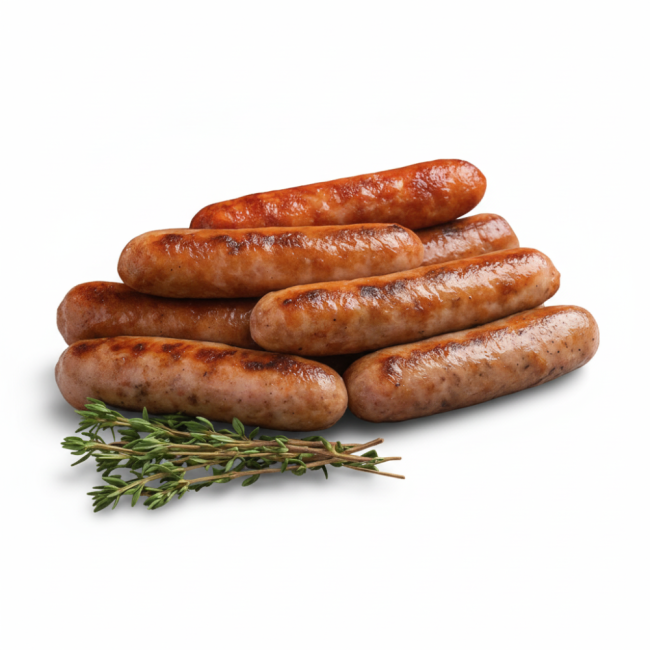 Saucisses de Porc Grillées