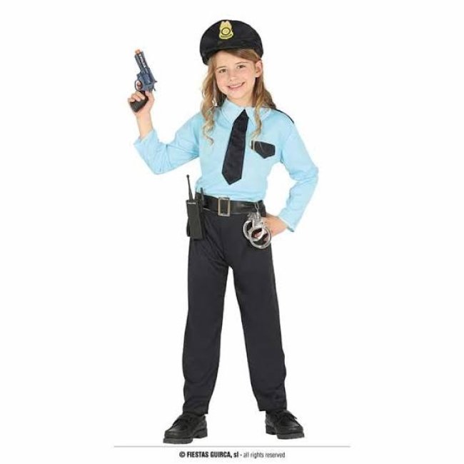 Déguisement Policier 5/6 Ans
