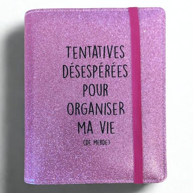 Agenda perpétuel à paillettes – Organisation fun & brillante - Mycrazystuff