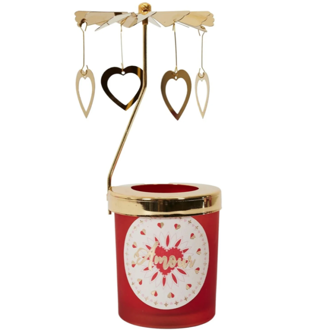 Bougie Carrousel Amour -la chaise longue