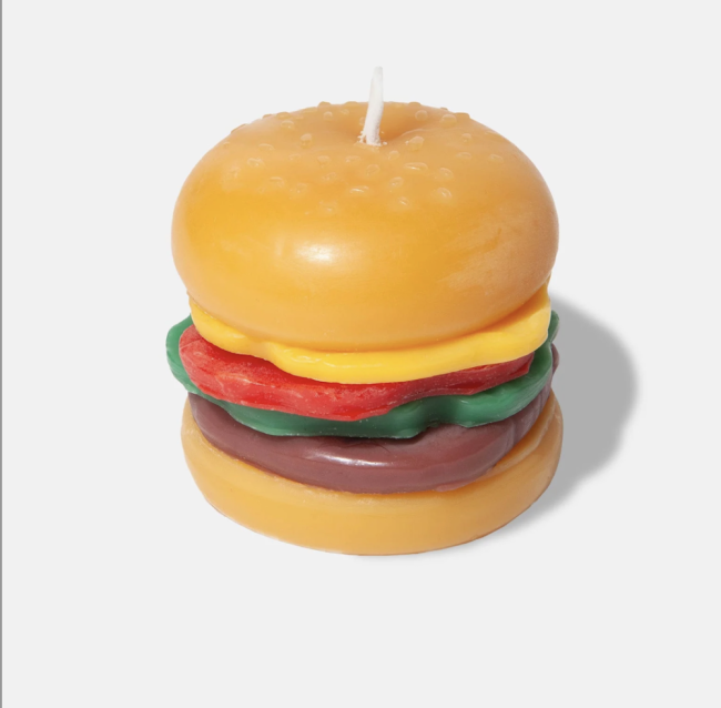 Bougie Hamburger Doiy Design