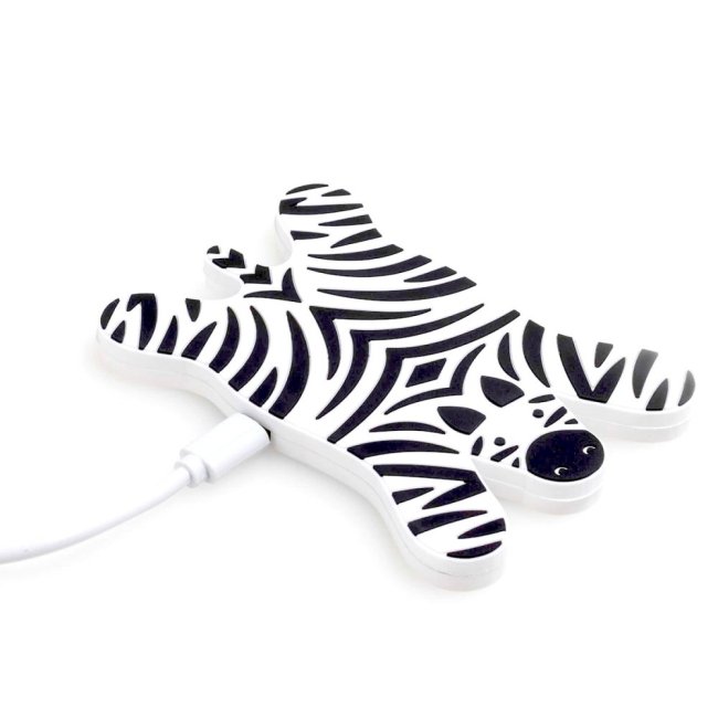 Chargeur de téléphone induction Zèbre