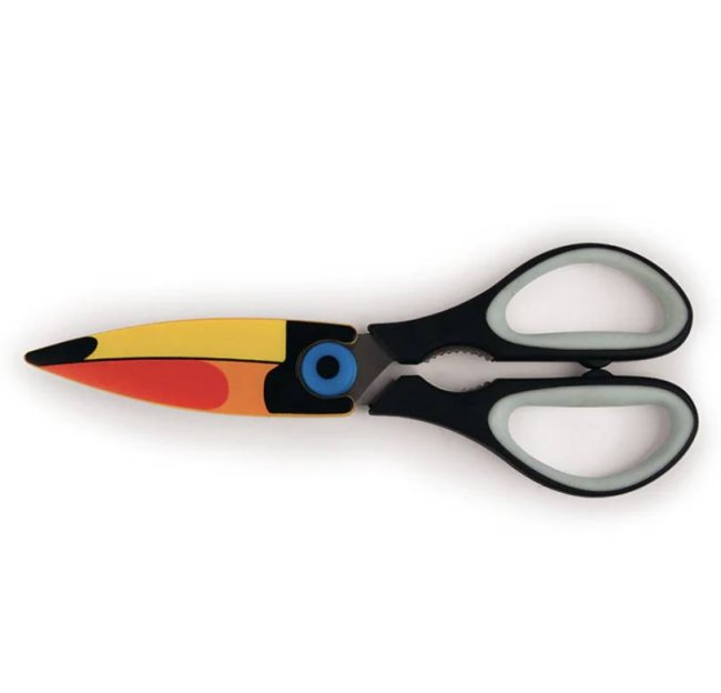 Ciseaux de cuisine Toucan – Kikkerland - Mycrazystuff