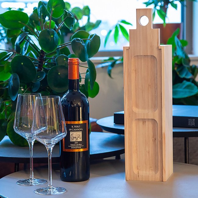 Coffret à bouteille casa de tapas