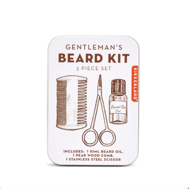 Coffret entretient pour barbe kikkerland