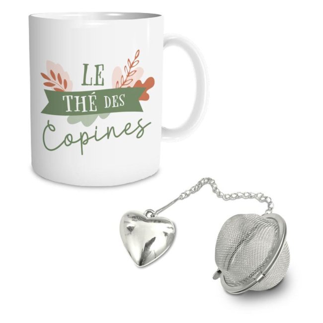 Coffret Mug Boule à Thé 