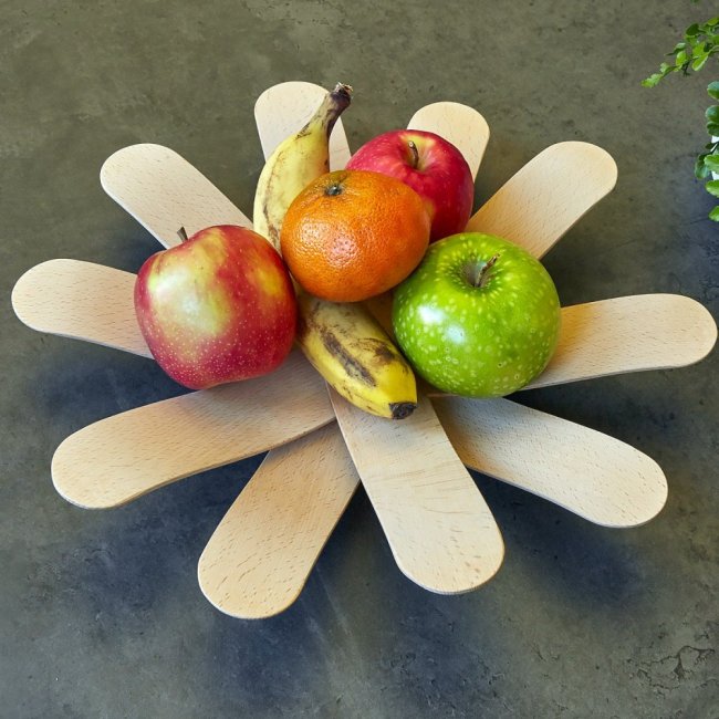 Corbeille à fruits pliable Boomerang