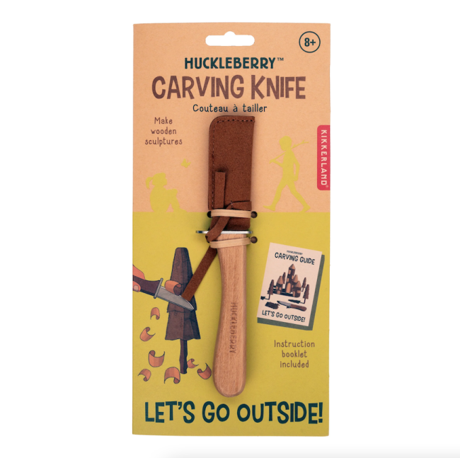 Couteau enfant à tailler Kikkerland
