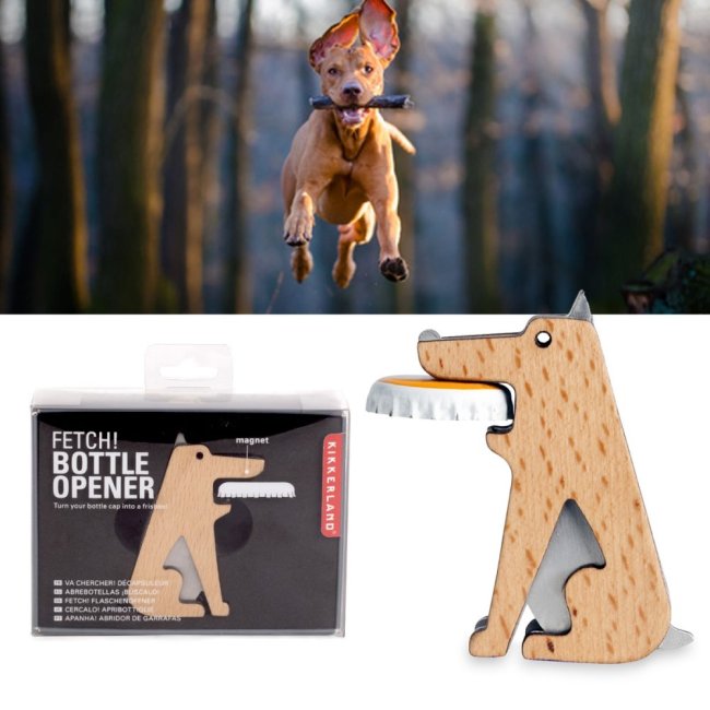 Fetch, le décapsuleur chien