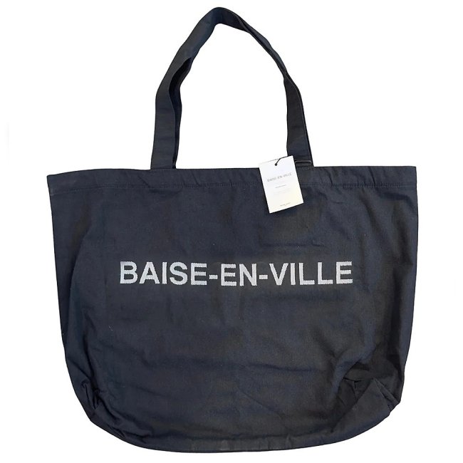 Grand Sac Cabas Noir 