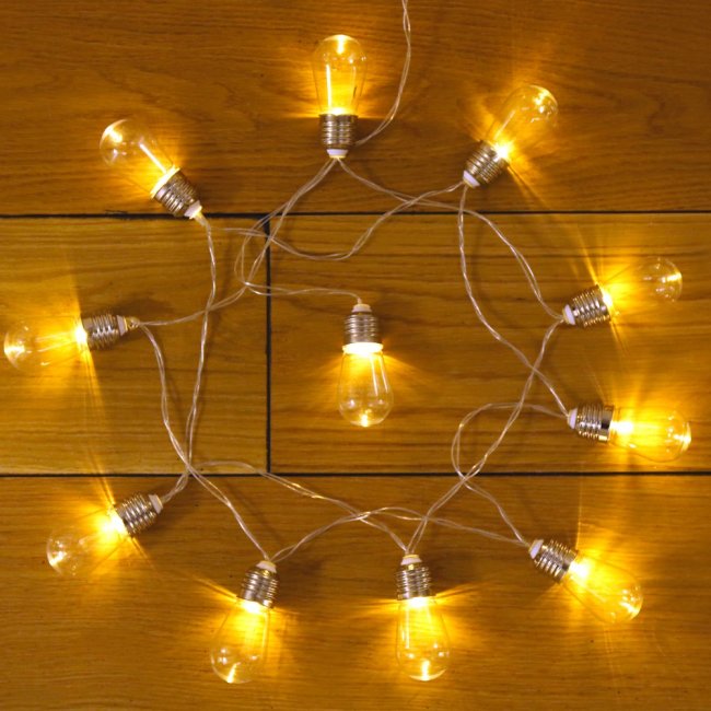 Guirlande déco 10 ampoules Edison