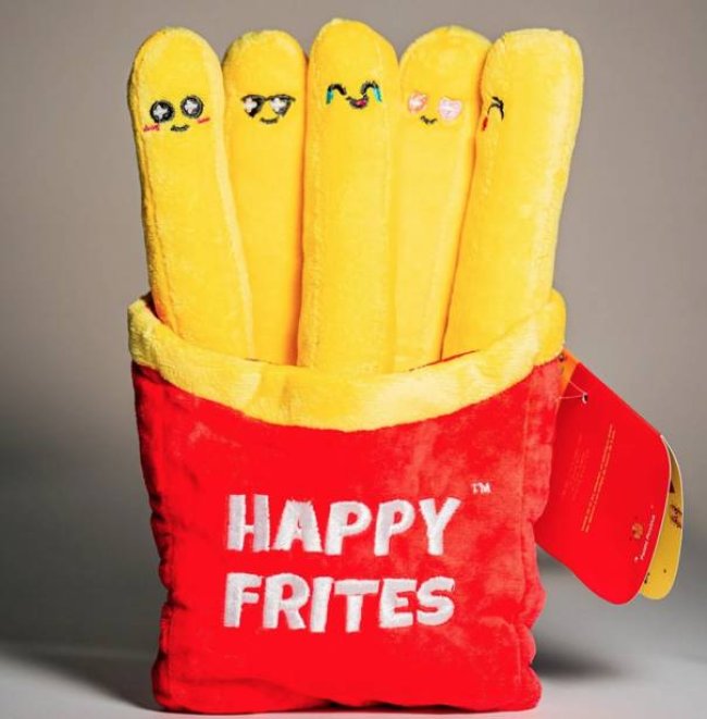 Happy Frites – Figurine positive fun et décalée - Mycrazystuff