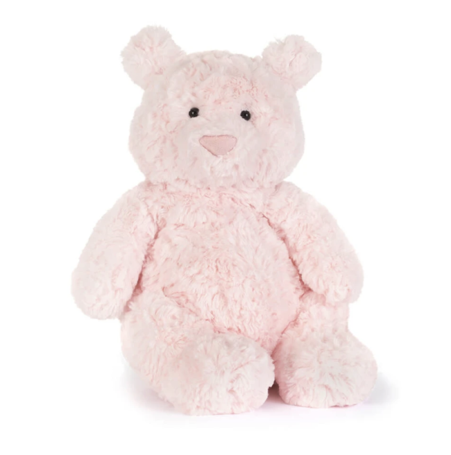 Jellycat – Leola Bear Large – Grande Ours en Peluche Rose 36 cm