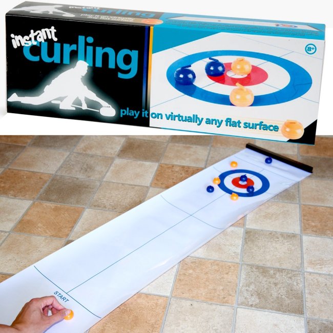 Jeu de curling de bureau