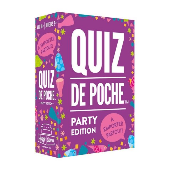 Jeu Quiz de poche Party édition