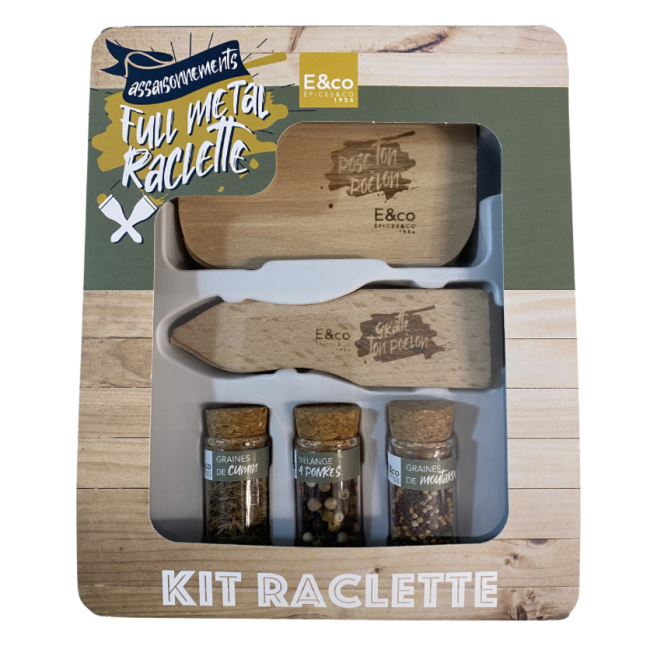 Kit assaisonnement pour raclette