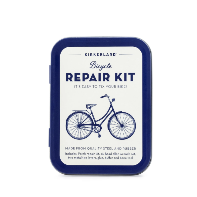Kit de réparation vélo Kikkerland