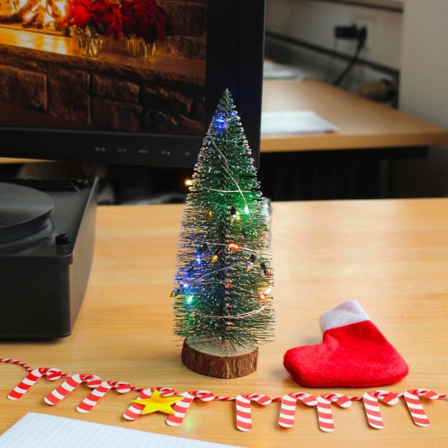 Kit sapin de Noël de bureau
