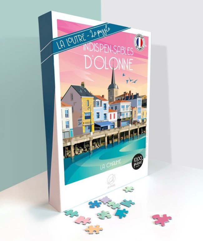 LA LOUTRE - Puzzle  Les sables d'ozone - Indispen-sables d'olonne