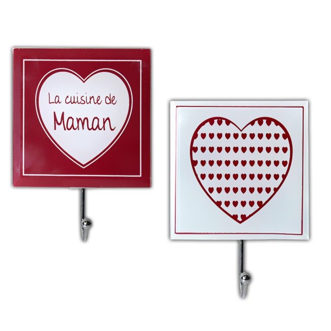 Lot 2 accroches torchons maman