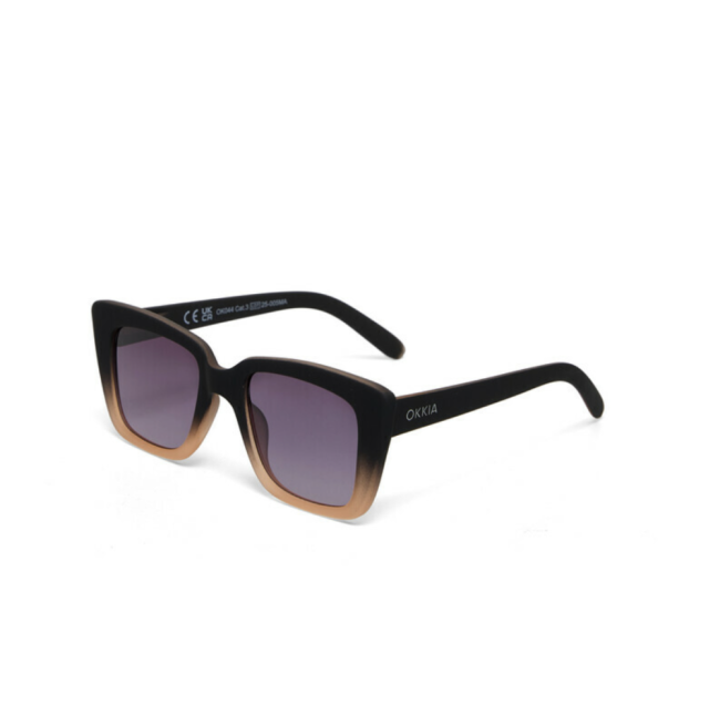 Lunettes de soleil Elba Black Shaded Rose – OKKIA