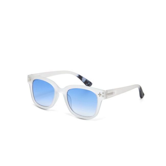 Lunettes de soleil Giovanni Clear verres bleus/roses – Okkia