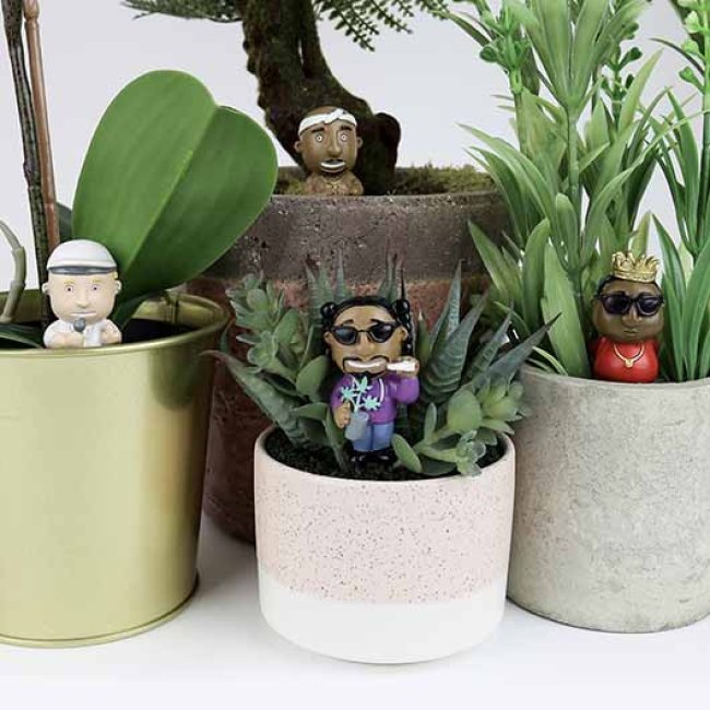 Mini Figurines Pour Plantes Rap légendes.