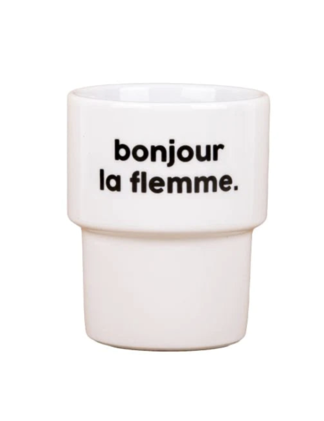 Mug Bonjour La Flemme 
