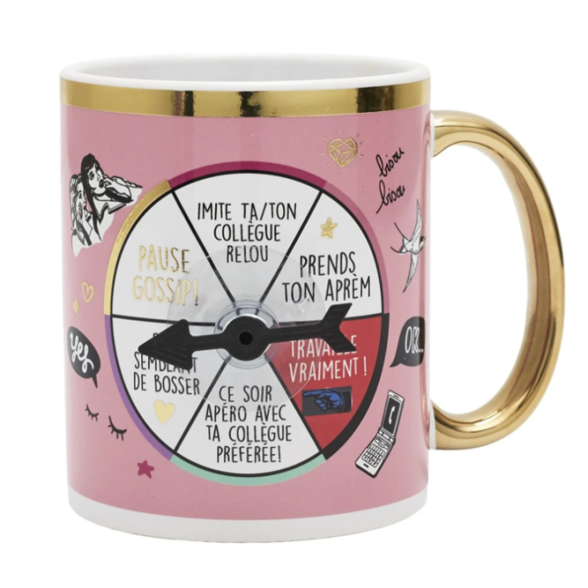 Mug humour La Roue du Destin – Les Vilaines Filles - Mycrazystuff