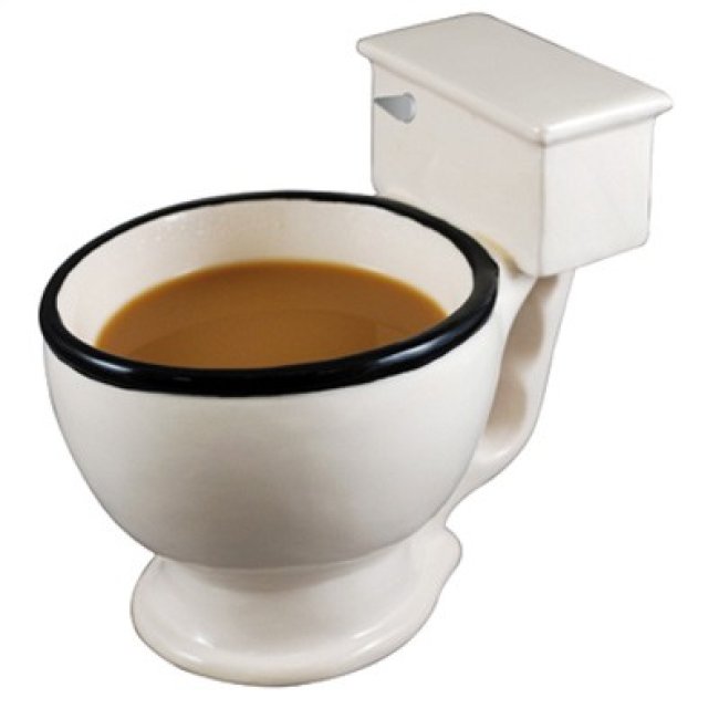 Mug toilettes, les WC sur votre table