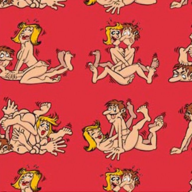 Papier cadeau Positions sexuelles