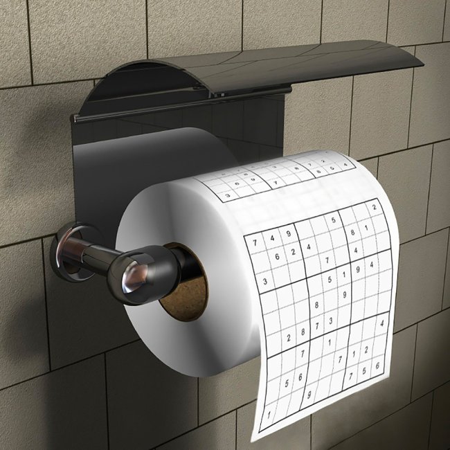Papier Toilette Sudoku eau de toilette