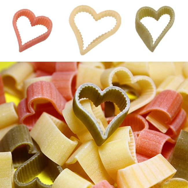 Pâtes coeur Love