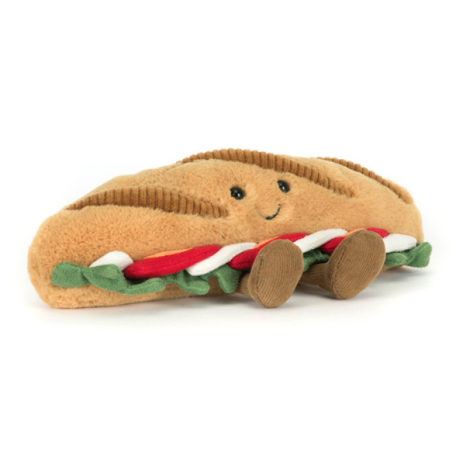 Peluche Amuseables Caprese Baguette – Jellycat - Holala