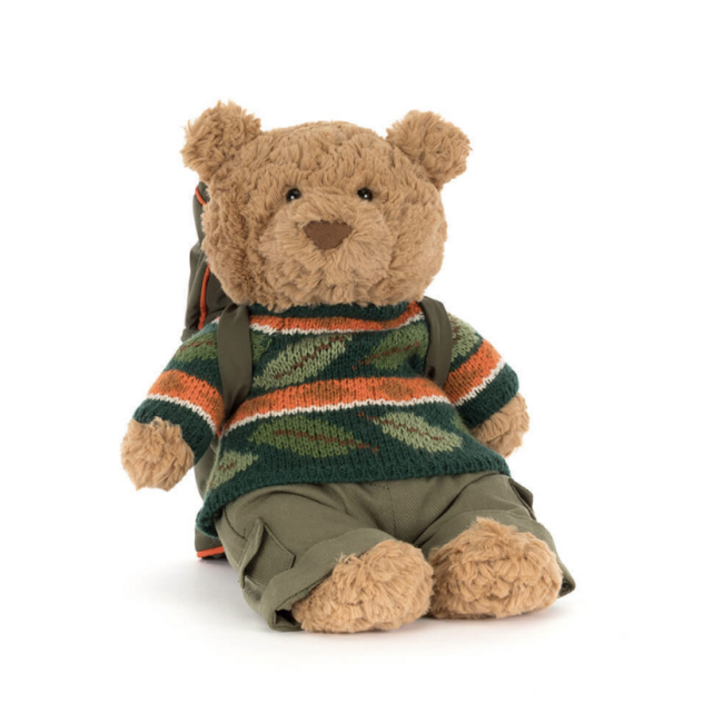 Peluche Bartholomew Bear Hiking Outfit – Jellycat