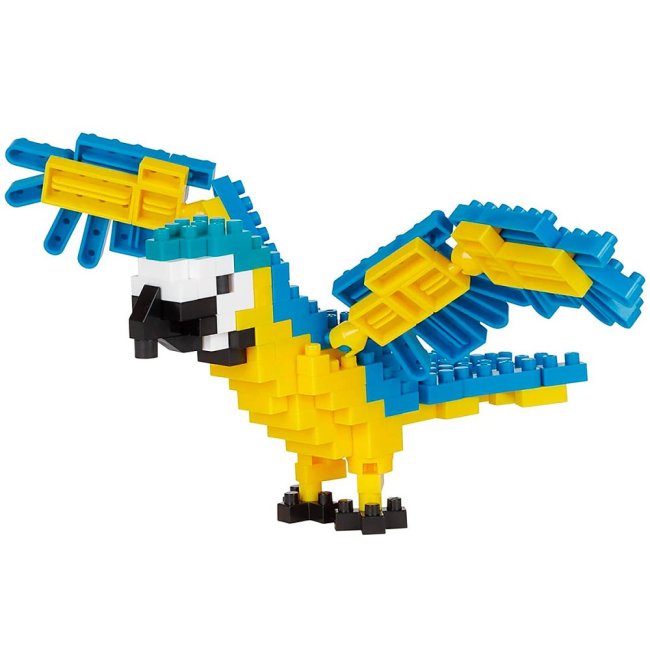 Perroquet construction Nanoblock
