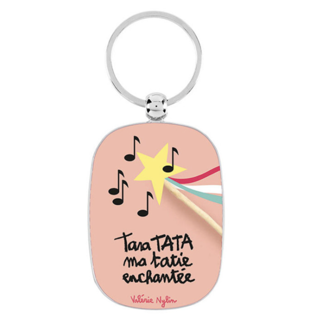 Porte-clés métal ma tatie