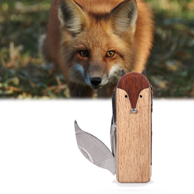 Set manucure renard Kikkerland