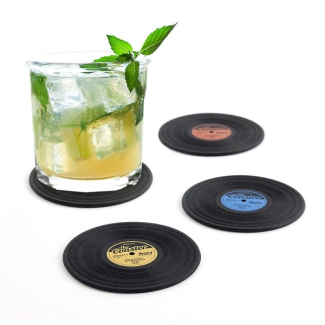 Sous-verre vinyles silicone