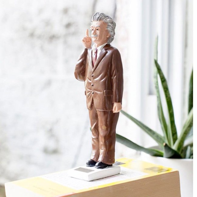 Statue Einstein solaire - kikkerland