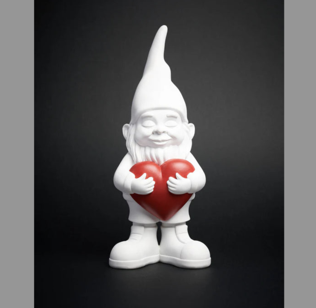 Statue Lover 29cm white