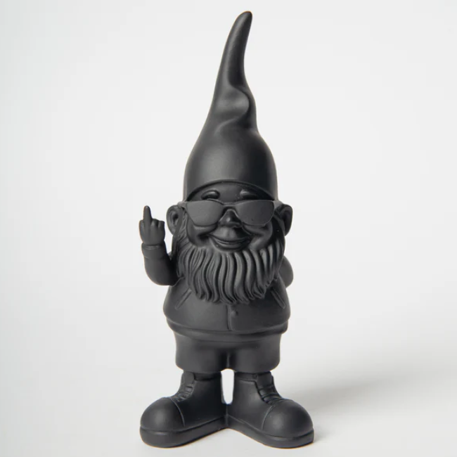 Statue Résine Bernardo Géant Noir 50cm - Blogo