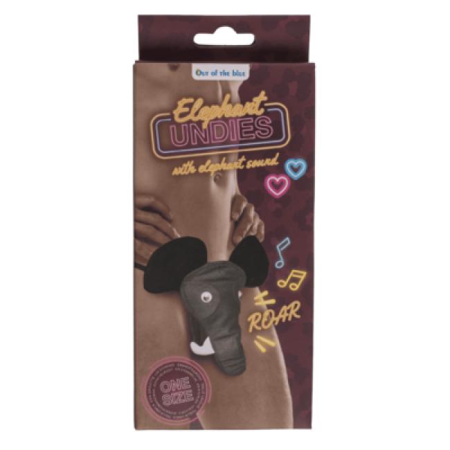 String éléphant avec puce sonore