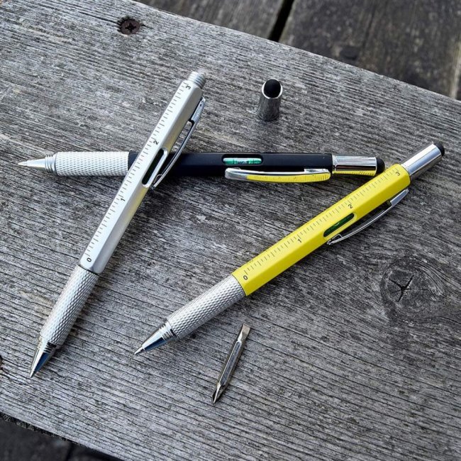 Stylo multi-outils 6 en 1