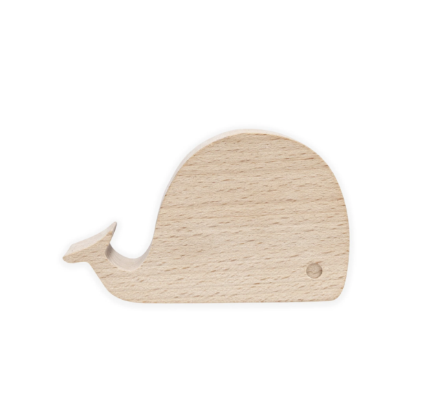 Support de téléphone en bois baleine - Kikkerland