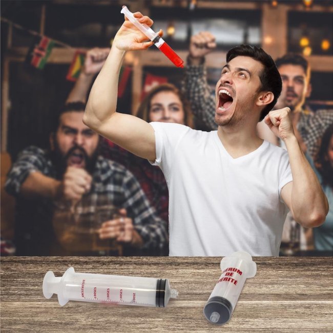 Verres shooters seringues x 6